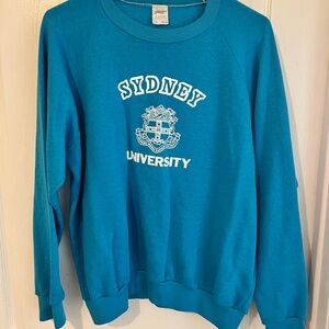 Acacia  Turquoise Vintage 1990s  Top